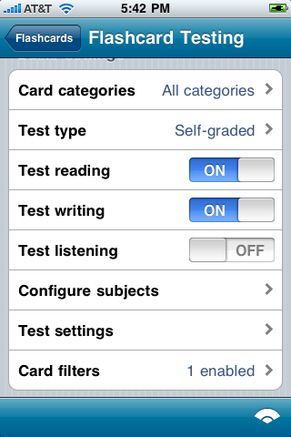 Flashcards Reference